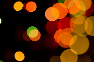 Abstract colored bokeh textures
