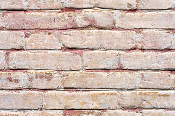 Close-up Textured background of multi-layer flaking paint on the wall. Mixing different colors of paints in the cleaved layers on the surface. Grunge texture with a deep pattern