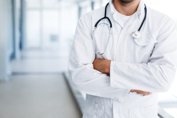 Doctor with crossed arms