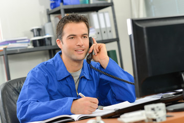 Plumber ordering parts