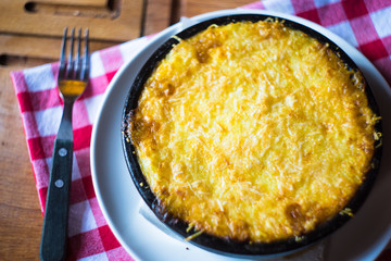 Irish potato pie