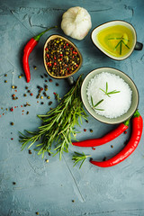 Organic food concept