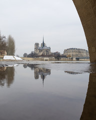 Paris under snow, March 1st 2018
