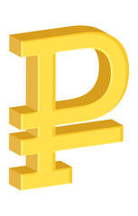 Ruble Currency Symbol Icon