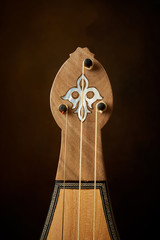 Traditional Greek and Turkish instrument politiki lyra klasik kemence