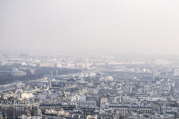 Fototapeta na wymiar Cityscape view of Paris France