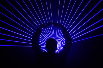 Laser sillhouette