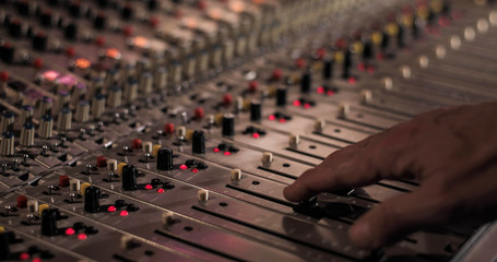 Mixer audio professionale vintage