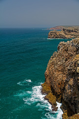 cliffs at Capo de San Vincente in Portugal