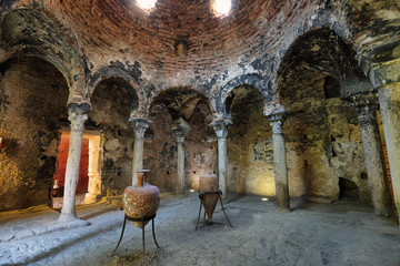 Arab baths in Palma de Mallorca, Spain