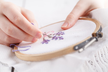 Embroidery and cross stitch accessories.