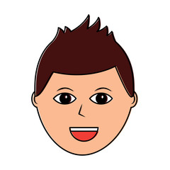 happy man icon image vector illustration design 