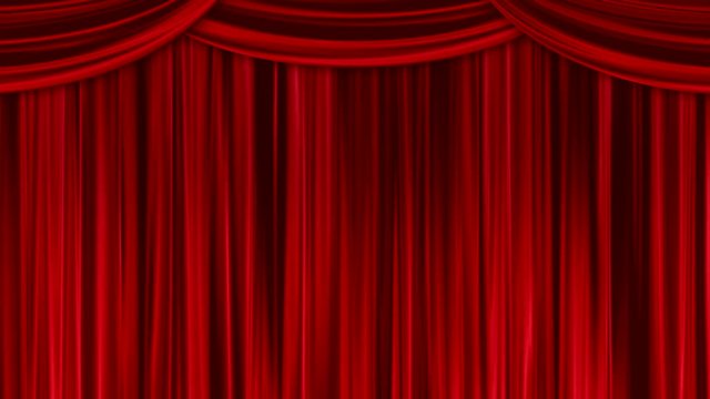 stage curtain motion loop