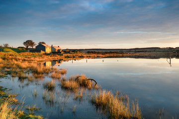 Dozmary Pool in Cornwall