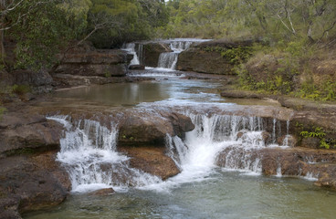 Twin falls waterfall, Cape York, Queensland, Australia.
