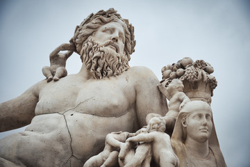 Photo of sculpture at the tuileries garden in Paris