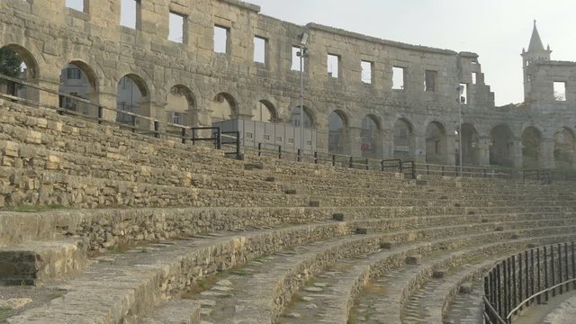 Tribune of a Roman amphitheater