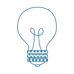 bulb light idea icon vector illustration design