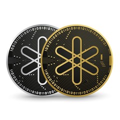 Dent Digital currency vector