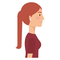 successful businesswoman avatar character vector illustration design