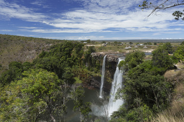 Fototapeta na wymiar Kama Meru Falls, Canaima National Park.