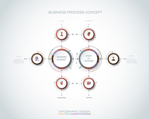 Vector Infographic 3d circle label,template design. Business concept, Infograph with 8 number  options, step or processes. Infographic element for layout process diagram,parts,chart,graphic,info graph