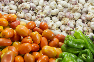 Fruit and vegetable market.