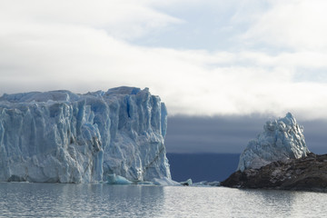 Fototapeta na wymiar Perito Moreno Glacier near El Calafate In Argentina.