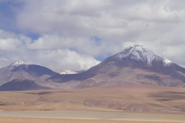 Fototapeta na wymiar Atacama Desert in Chile.