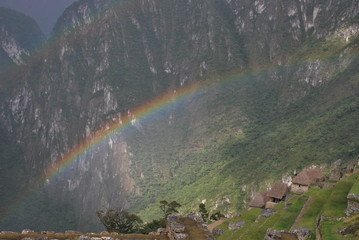 Landscape in Machu Picchu ,Cuzco region, Peru