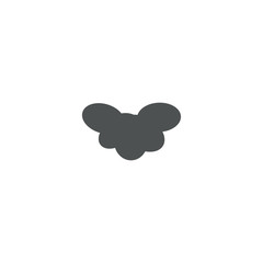 Fototapeta na wymiar butterfly icon. sign design