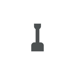 shovel icon. sign design
