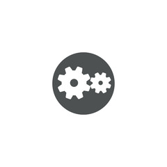 cogwheel icon. sign design