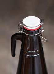 Old style dark bottle stopper
