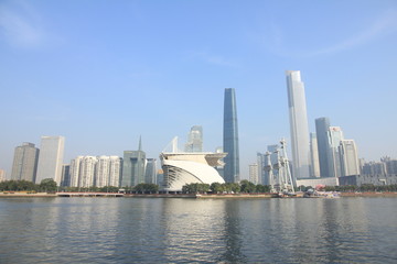 Fototapeta na wymiar Skyline of Guangzhou, China