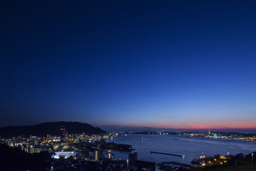 関門海峡夜景