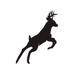 deer silhouette vector