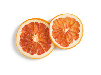 dried fruit isolated on white