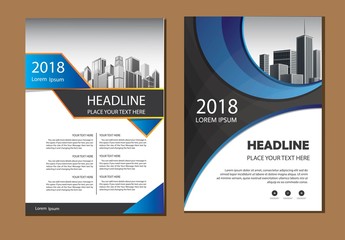 design cover poster a4 catalog book brochure flyer layout annual report business template