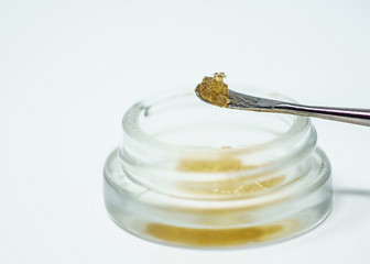 Crystalline Cannabis THC-A in Terpene Sauce