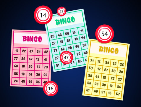 illustration of bingo