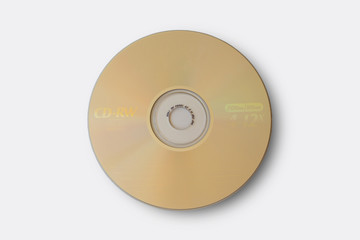 CD RW drive Golden color