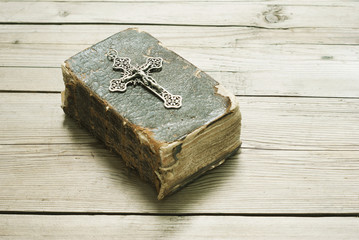 Cross and bible