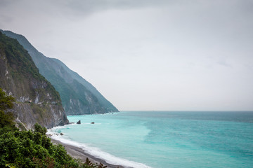 Hualien County/taiwan -december 12, 2017 :  Taroko National Park