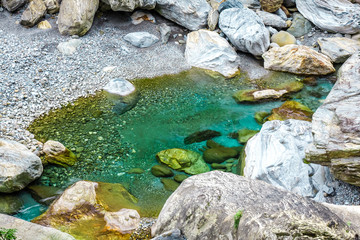 Hualien County/taiwan -december 12, 2017 :  Taroko National Park
