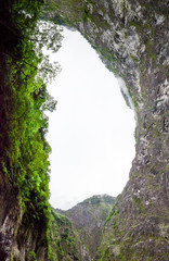 Hualien County/taiwan -december 12, 2017 :  Taroko National Park