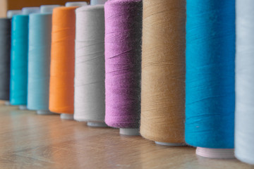 threads of different colors