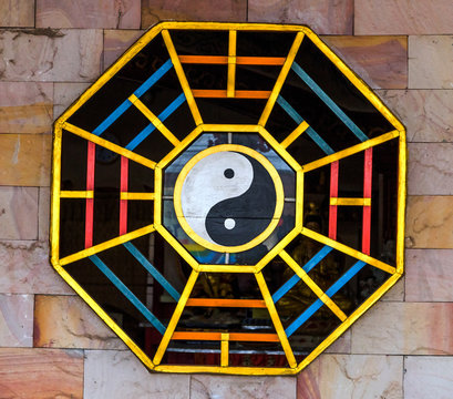 Balance Yin Yang Concept frame