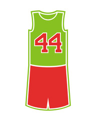 Obraz premium basket uniform illustration