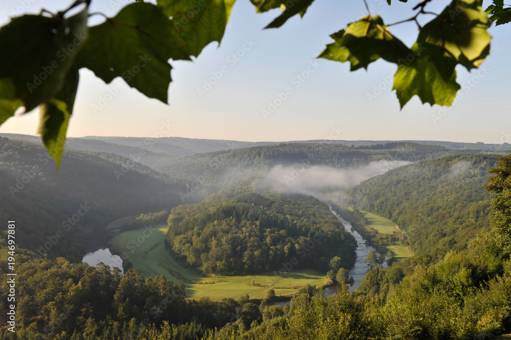 Sticker Botassart Wallonie Belgique Semois vert brume